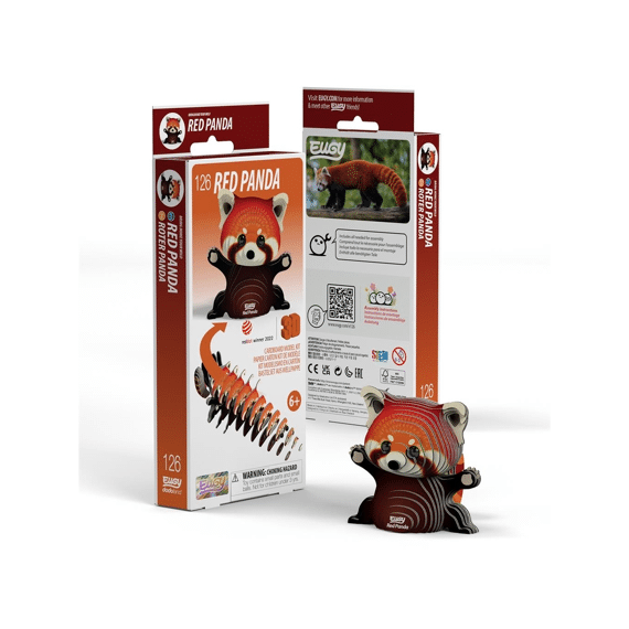 Eugy 3d Model Wild Dier Rode Panda