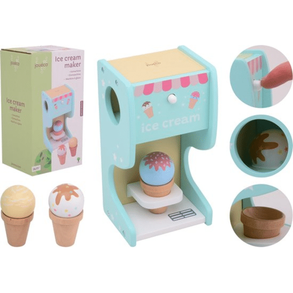 Joueco Ijsmachine met drie ijsbollen