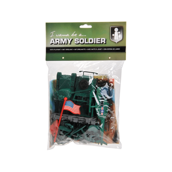 26439 Army Forces Speelset Soldaten met speelmat Assortiment