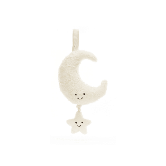 Jellycat Knuffel Amuseable Musical Pull Moon White