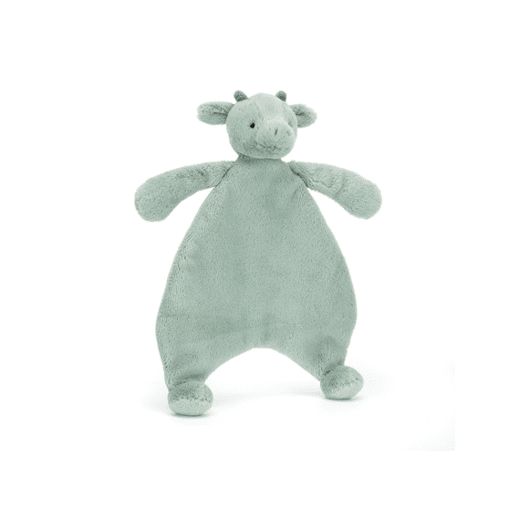 Jellycat Knuffel Bashful Dragon Comforter Green