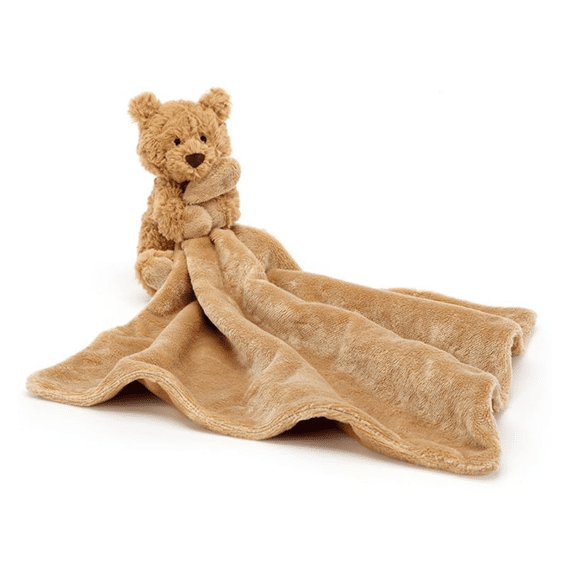 Jellycat Knuffel Bartholomew Bear Soother Knuffeldoekje