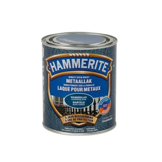 Hammerite Hamerslaglak Donkerblauw 750 Ml