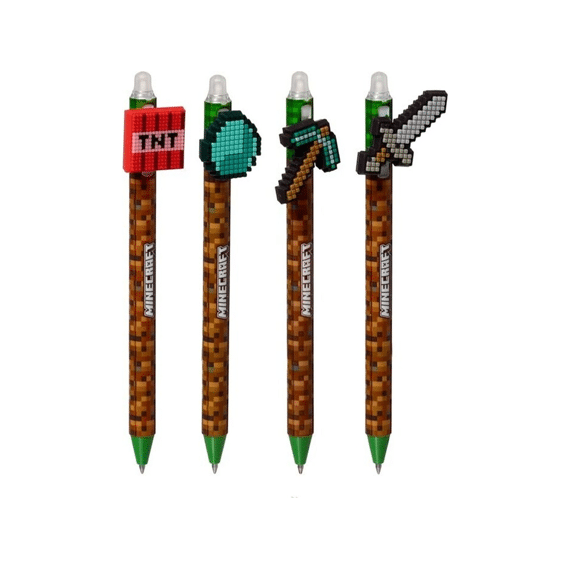 Minecraft Uitwisbare Pen Gereedschap Assortiment