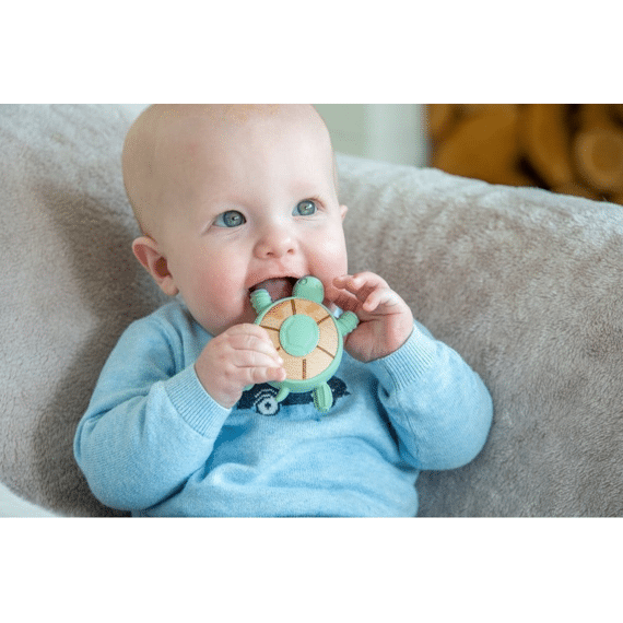 Tickit Bijtspeelgoed Schildpad Neutrale Kleuren