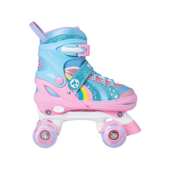 Move Rolschaatsen Quad Rainbow Maat : 26/26