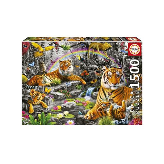 Educa Puzzel Stralende Jungle 1500st