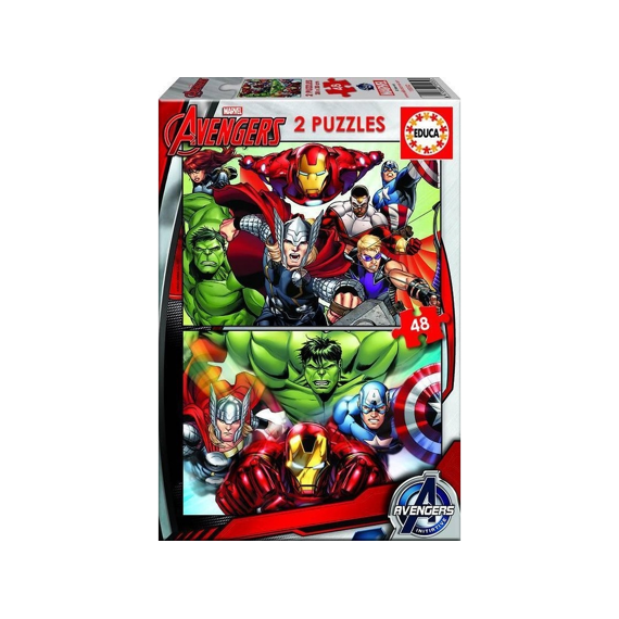 Educa Puzzel 2x48st Avengers