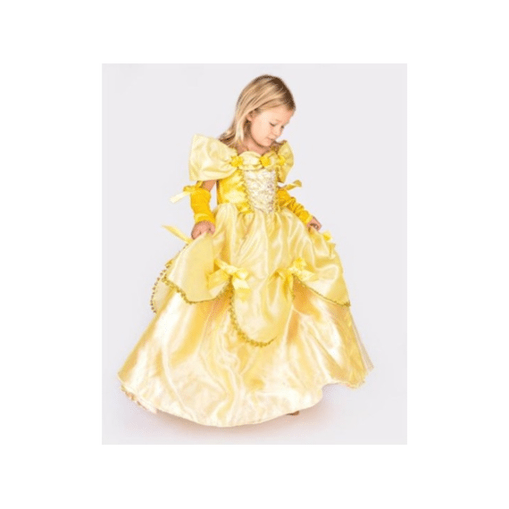 Kinderkostuum Prinses Belle 122-128cm