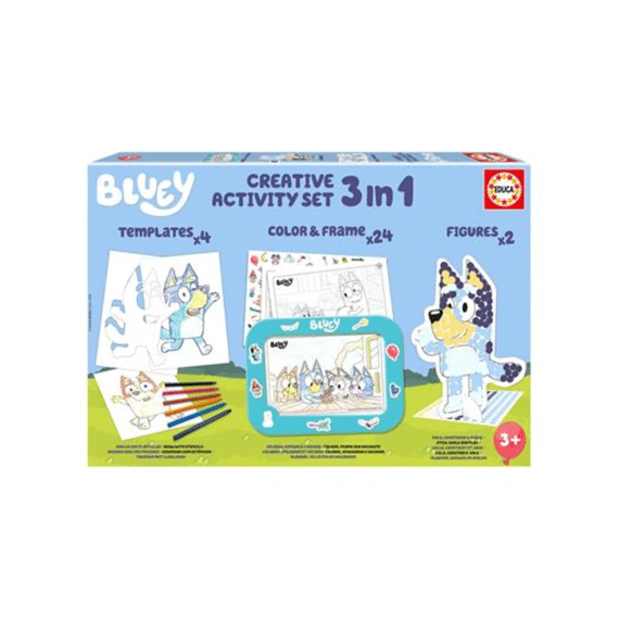Educa Bluey Creative Activity Set Frame