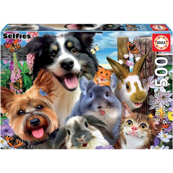 Educa Puzzel Funny Selfie 500St