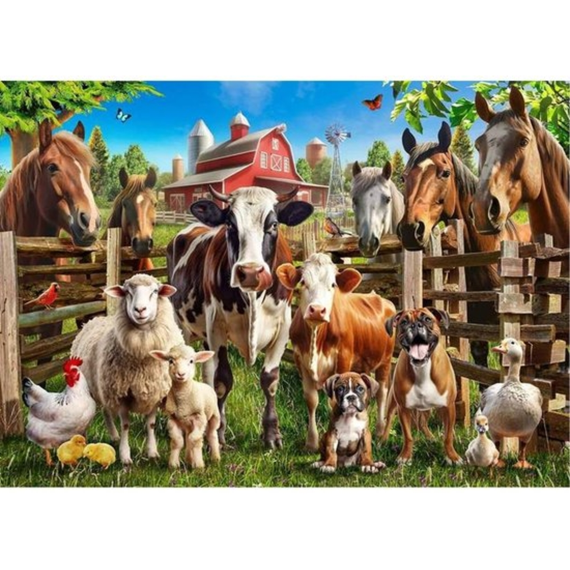 Educa Puzzel Slimmerikken Van De Boerderij 500st
