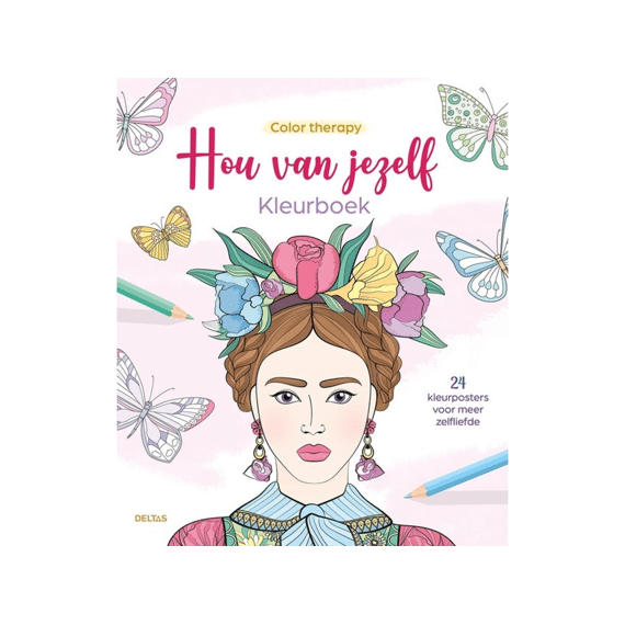 Kleurboek Color Therapy Hou Van Jezelf