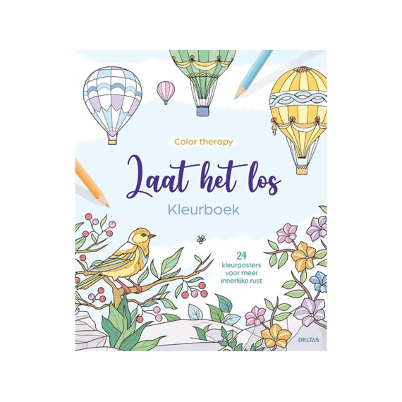 Kleurboek Color Therapy Laat Het Los