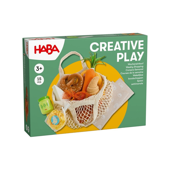 Haba 2012304001 Creative Play Wekelijkse Boodschappen