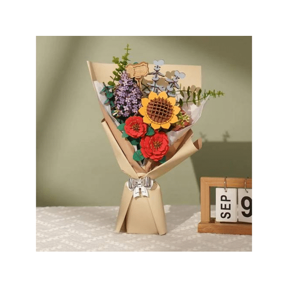 Robotime Rolife Miniatuur Bouwpakket Flower Bouquet