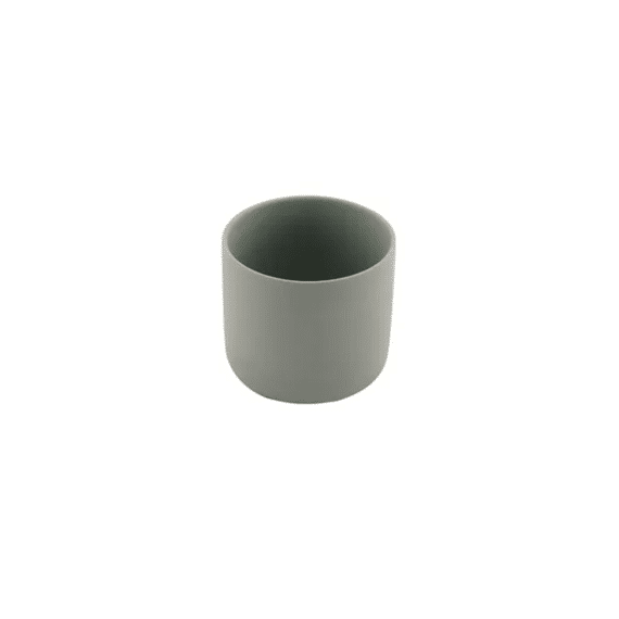 Point-Virgule Kaarshouder/Bloempot Aardewerk 9x8,5 Saliegroen