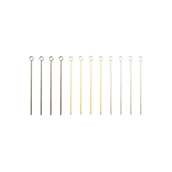 Point-Virgule Prikker met Ring 12stuks Assortiment