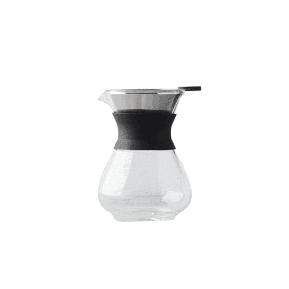 Point-Virgule Koffiekan Glas met Filter 400ml