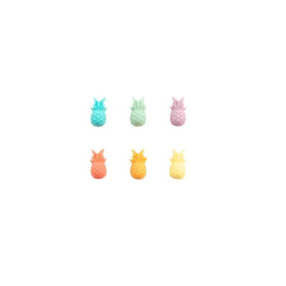 Dotz Glasmarkers 6stuks Ananas