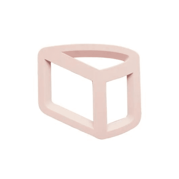 Point-Virgule Pannenonderzetter Halve Cilinder Oud Roze 15,7x14,6cm