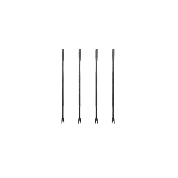 Point-Virgule Kreeftenvork Zwart 4st RVS 16,5cm