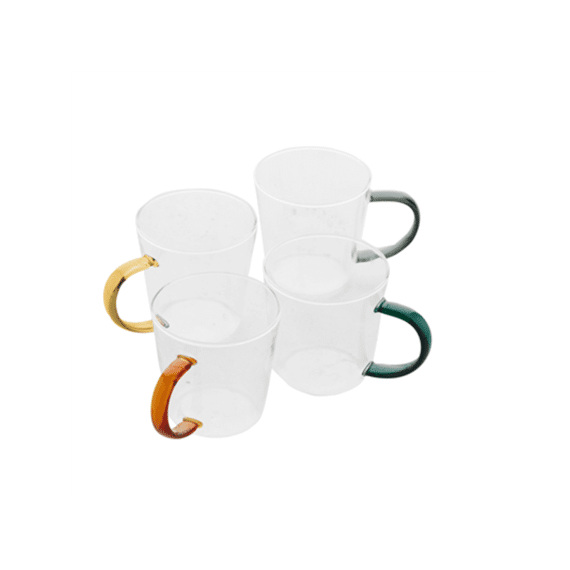 Point-Virgule Mok Borosilcaat 4st 300ml