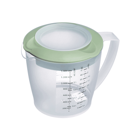 Westmark Helena Maatbeker met Deksel 1.4L Muntgroen
