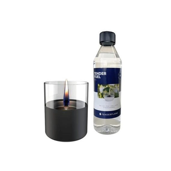 Tenderflame Lily 10 Cadeauset Kaars 10x11,5cm Koper en Navulolie 500ml