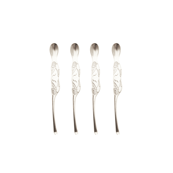 Point-Virgule Kreeftenvork 4st RVS 16,5cm