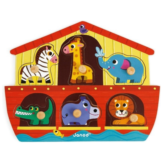 Janod 7062 Noppenpuzzel Ark Noah