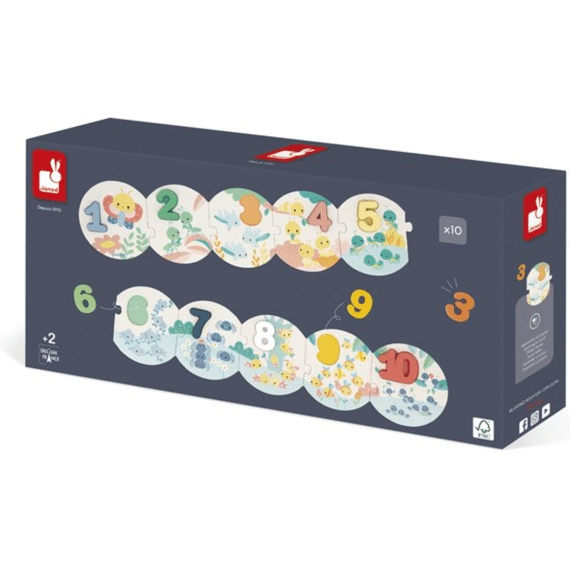 Janod 8042 Puzzel Mijn eerste cijfers