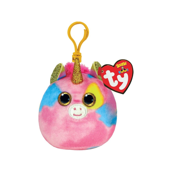 Ty Squish a Boos Clip Unicorn Fantasia