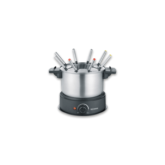 Severin Fo2470 Fondue 1500w Incl. 8 Vorken, Regelbare Thermostaat