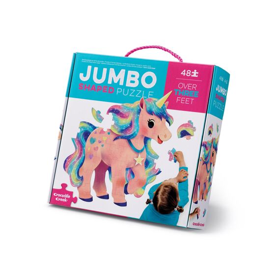 Crocodile Creek Puzzel 48st Eenhoorn