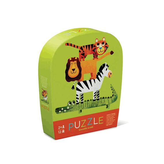 Crocodile Creek Puzzel 12st Jungle Vrienden
