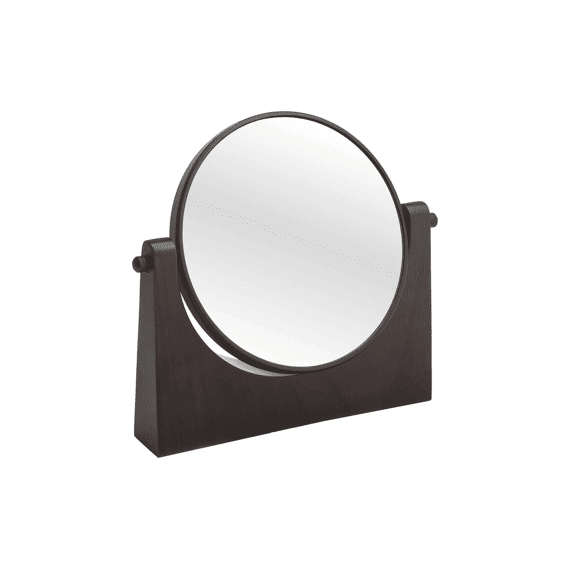 Aquanova Ebony Double Sided Make Up Mirror Pecan