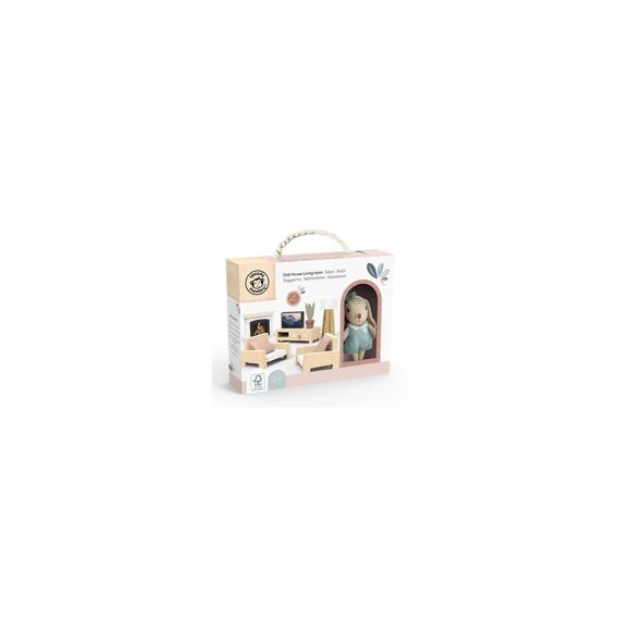 Speedy Monkey Poppenhuis Living Met 1 Konijn