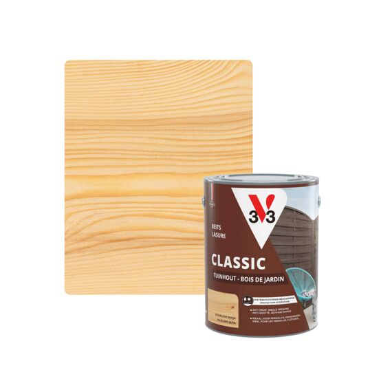 V33 Beits Tuinhout Classic Mat Kleurloos 5l