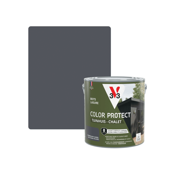 V33 Beits Tuinhuis Color Protect Fluweel Stormblauw 2.5l