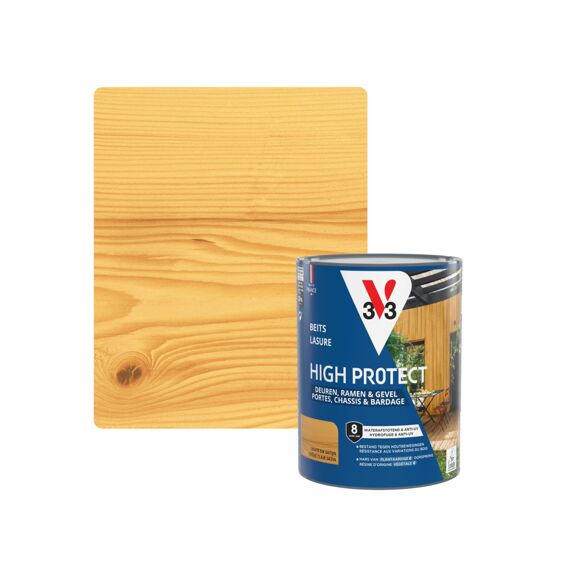 V33 Beits Deuren En Ramen High Protect Satijn Lichte Eik 0.75l