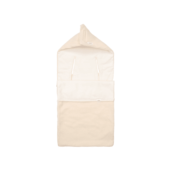 Koeka Voetenzak Autostoeltje Groep 0+ Katoen/fleece Malaga Warm White