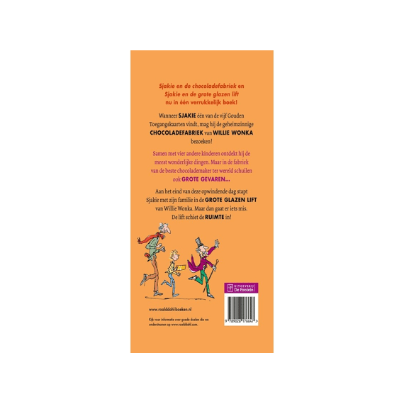 Roald Dahl: Het Grote Boek Van Sjakie En Willie Wonka