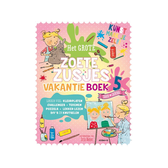 De Zoete Zusjes Vakantieboek