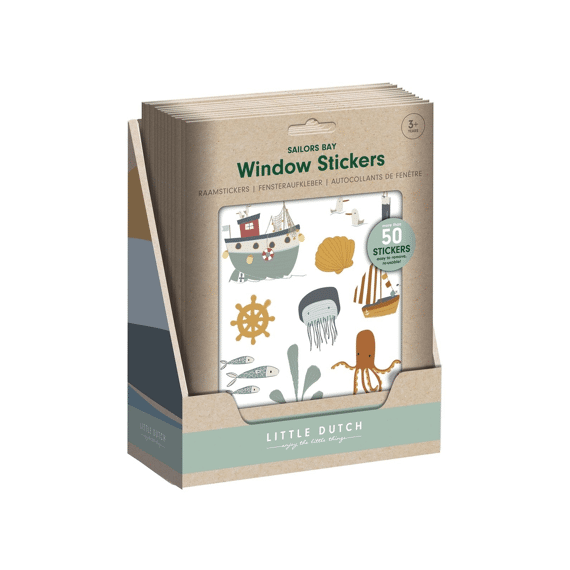 Little Dutch Raamstickers Sailors Bay