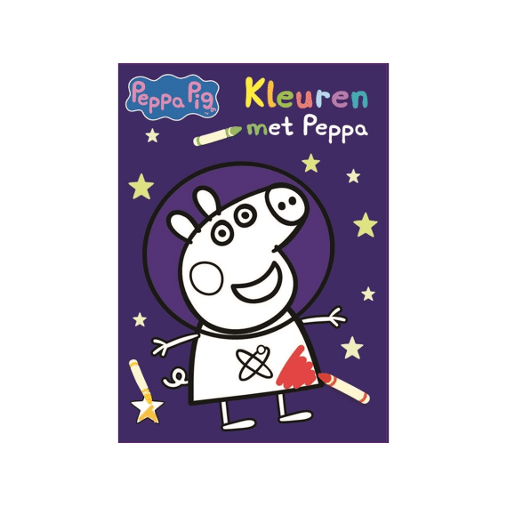 Kleurboek Kleuren Met Peppa