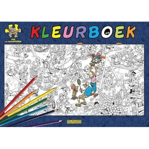 Kleurboek Jan Van Haasteren