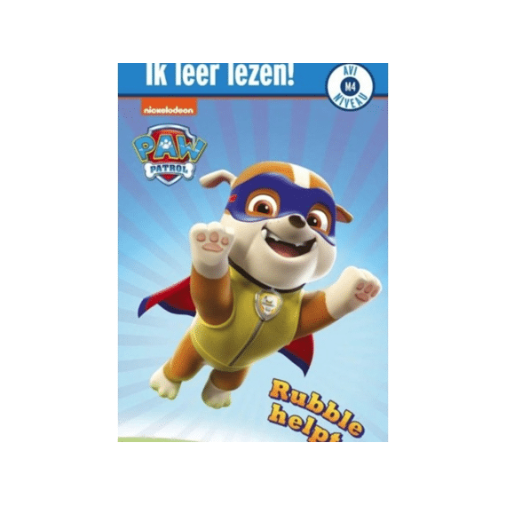 Ik Leer Lezen! Paw Patrol: Rubble Helpt Avi M4
