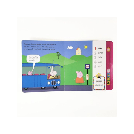 Peppa Pig Peppa's Eerste Telboek
