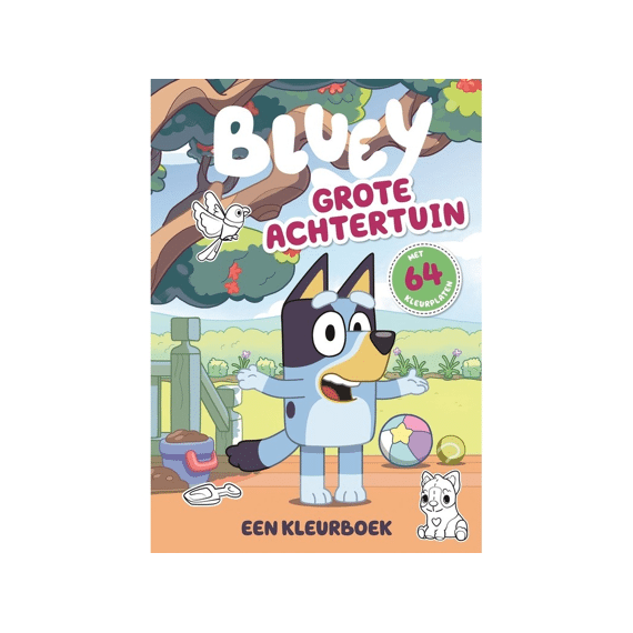 Bluey Kleurboek Grote Achtertuin